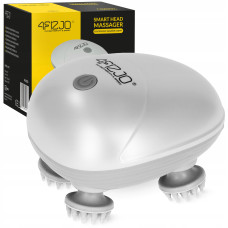 Массажная подушка 4FIZJO Smart Head Massager White